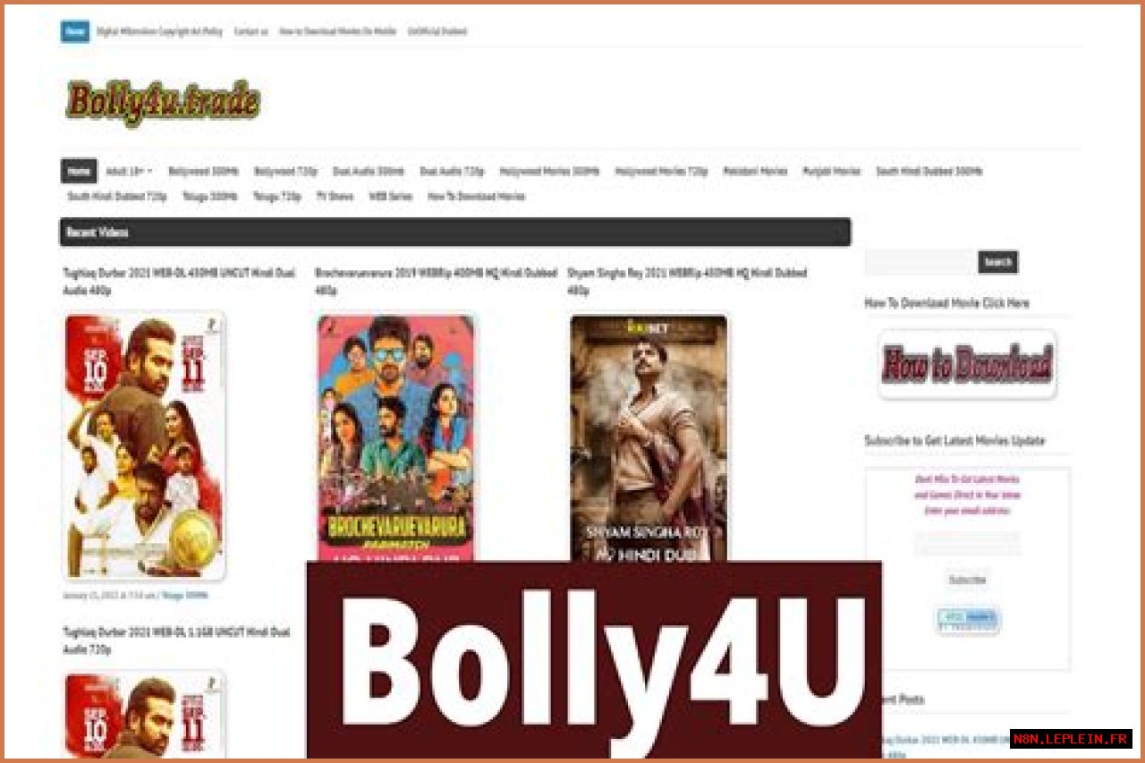 Bolly4U 2024: The Ultimate Hub For Bollywood Entertainment